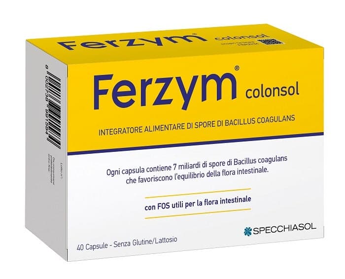 Ferzym Gonfiore – 40 capsule