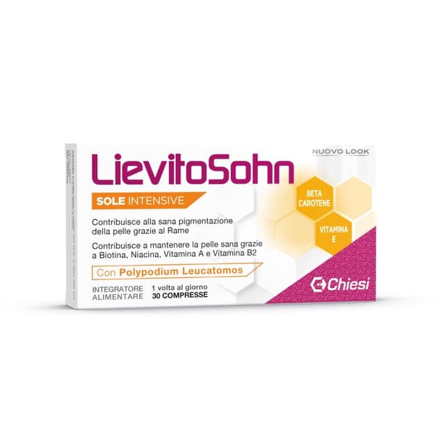 Lievito Sohn Sole Intensiv Multivitaminico + Calcio – 30 compresse