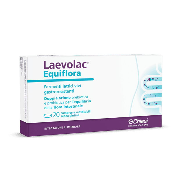 Laevolac Equiflora Fermenti lattici probiotici – 20 compresse