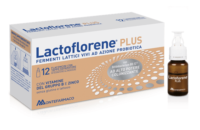 Lactoflorene Plus Fermenti lattici probiotici + Zinco – 12 fiale da 10 ml