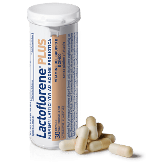 Lactoflorene Plus Fermenti lattici probiotici + Zinco – 30 capsule