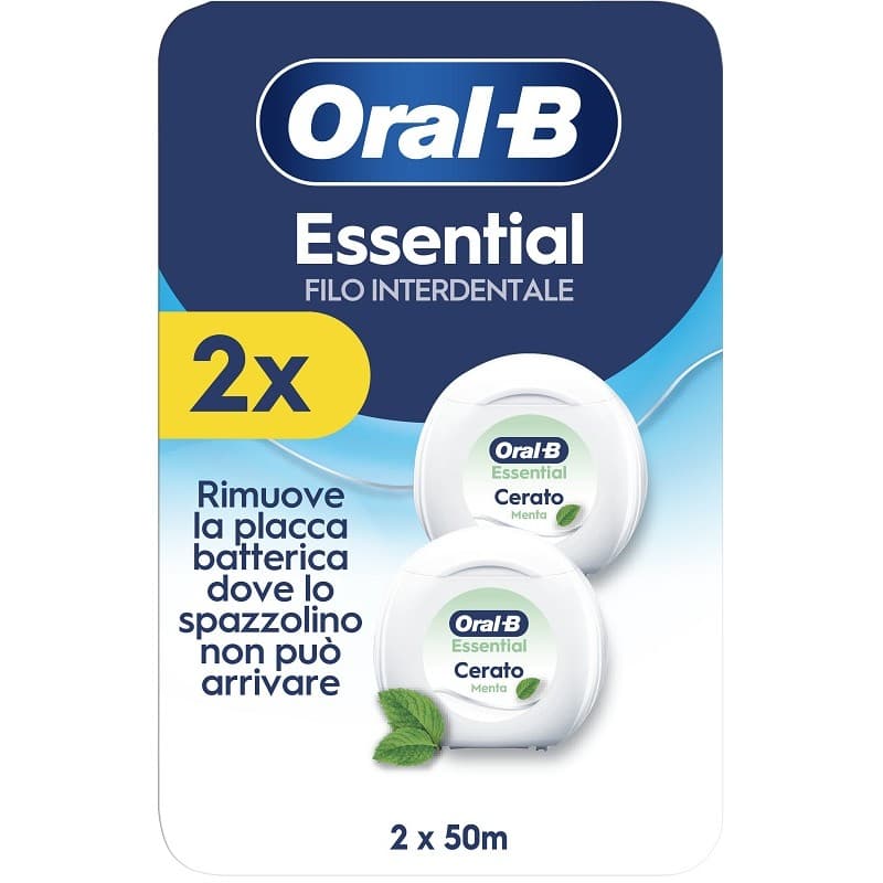 Oral-B Essential Zahnseide gewachst mit Minzgeschmack