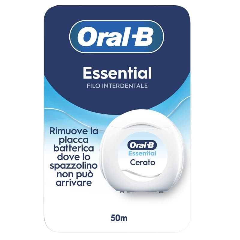 Oral-B Essential Zahnseide gewachst – 50 m