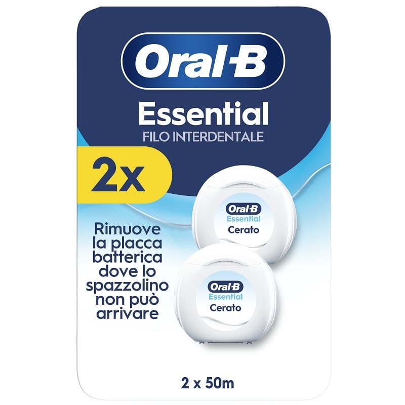 Oral-B Manual – Filo interdentale cerato 2 confezioni
