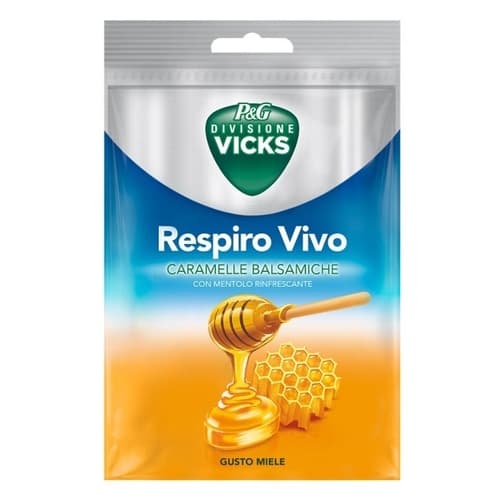 Vicks Respiro Vivo Bonbon Miele