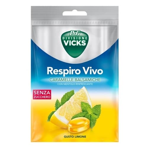 Vicks Respiro Vivo Bonbon Limone