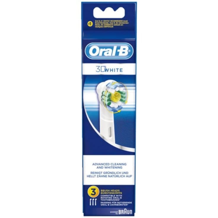 Oral-B Testine 3D White – Confezione da 3
