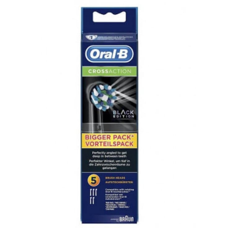 Oral-B Testine Cross Action Black – Confezione 5 pezzi