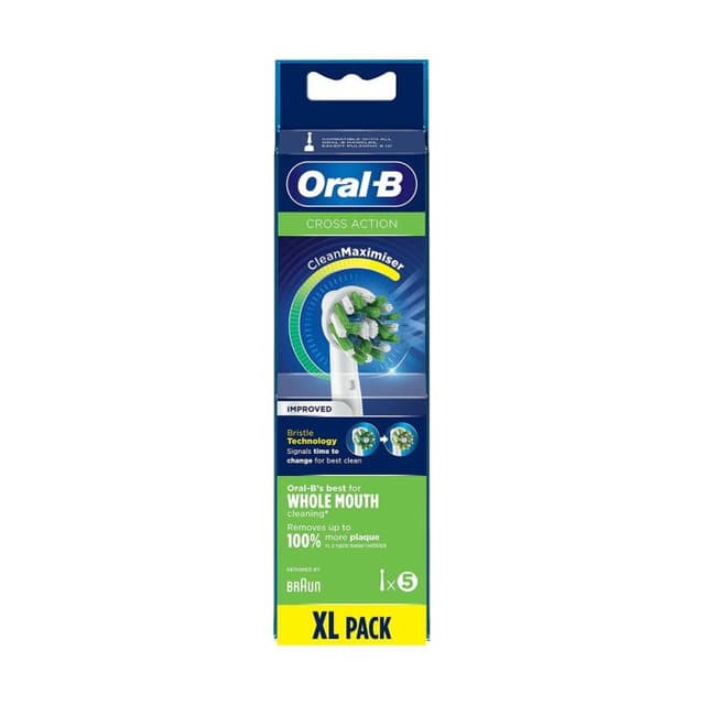 Oral-B Testine CrossAction – Confezione da 5