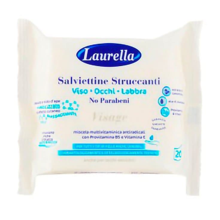 Laurella Visage – Salviette struccanti 20 pezzi