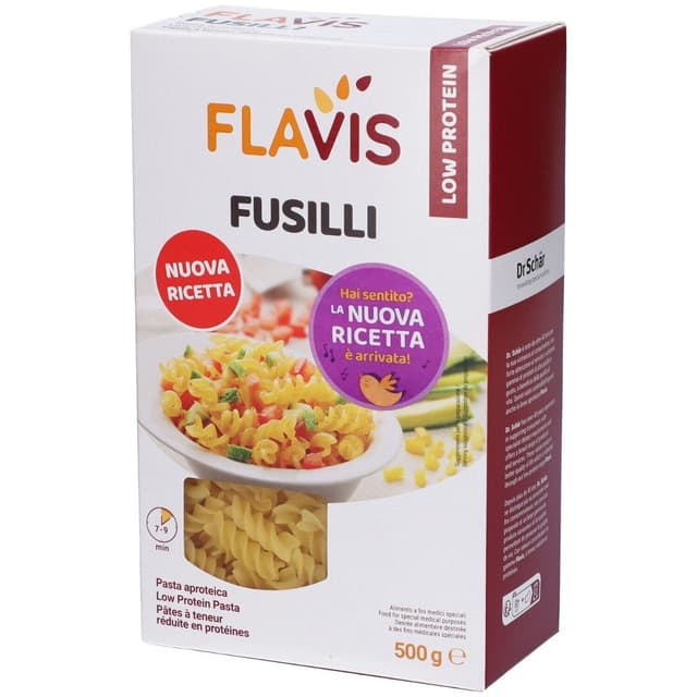 Flavis Fusilli Inulina – 500 g Pasta