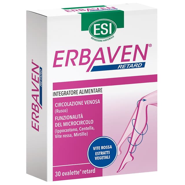 Erbaven Retard Ippocastano – 30 ovalette