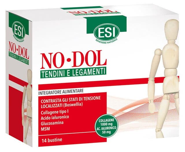 NO DOL Tendini/Legamenti Vitamina C + Collagene – 14 bustine