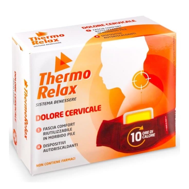 Thermorelax Fascia Cervicale – 4 Applicazioni