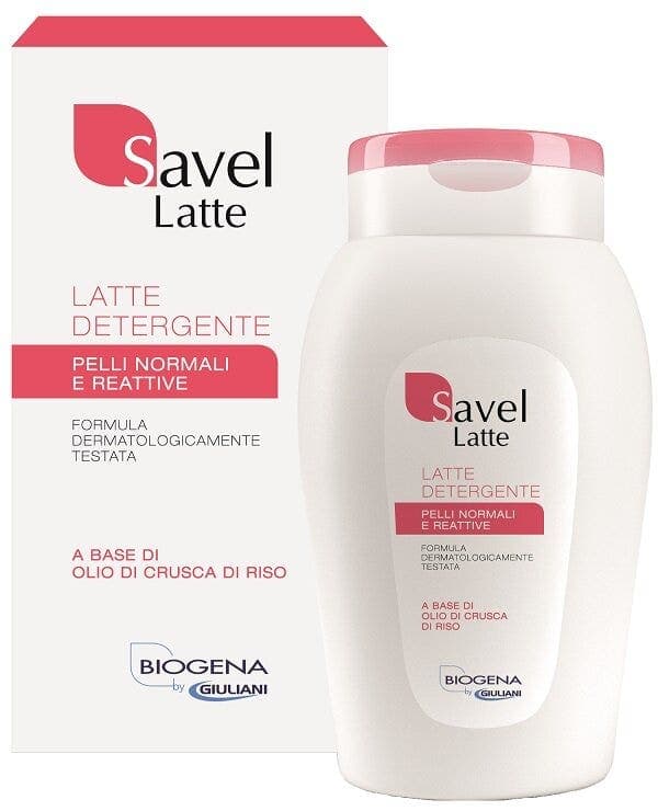Savel Latte Viso – Latte detergente 200 ml