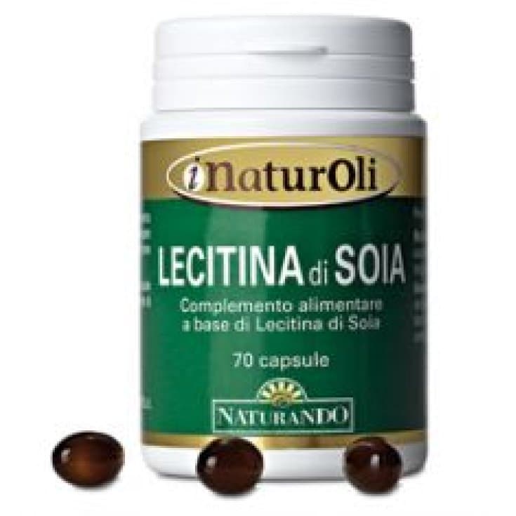 Lecitina di Soia Naturando – 70 capsule