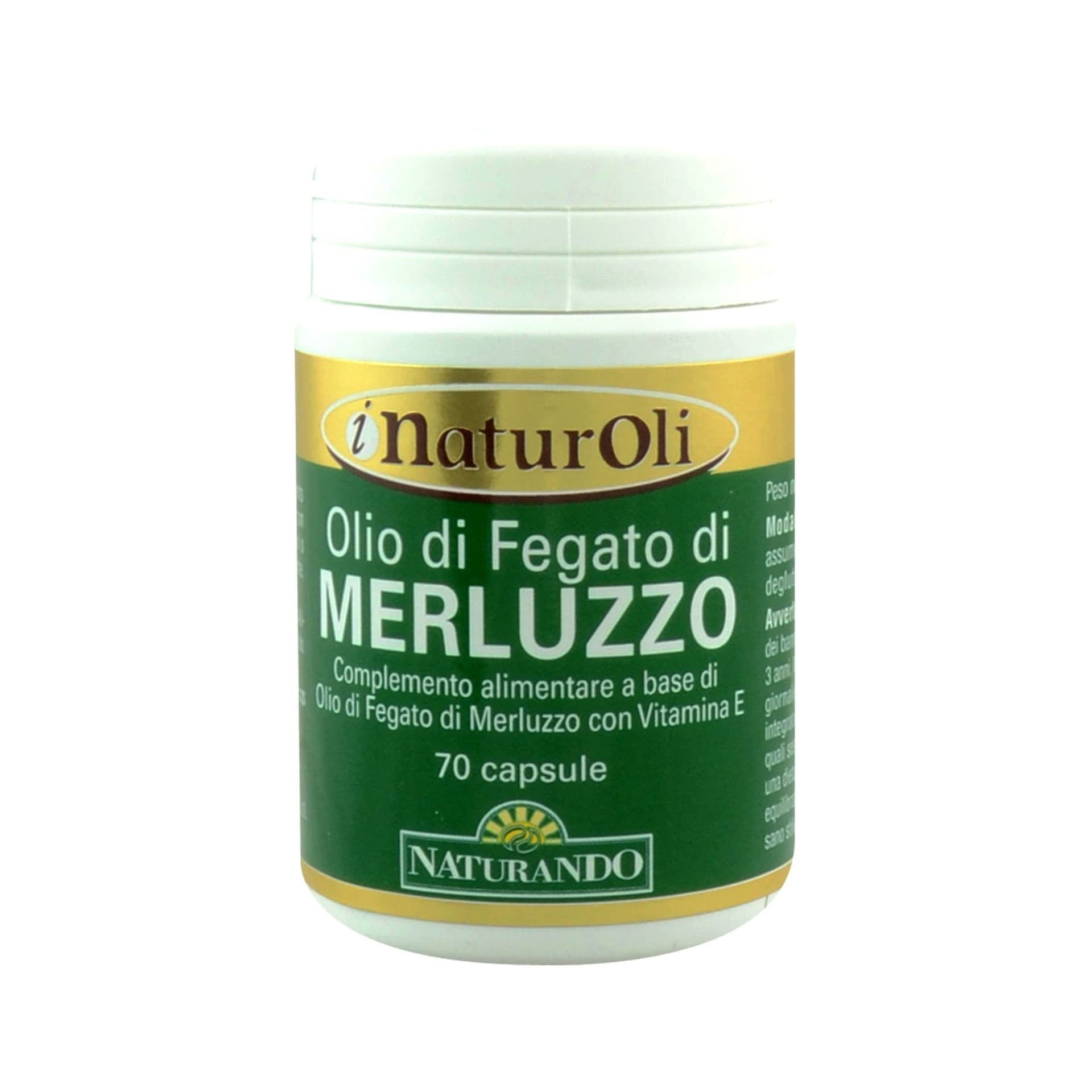 Fegato Merluzzo – 70 capsule