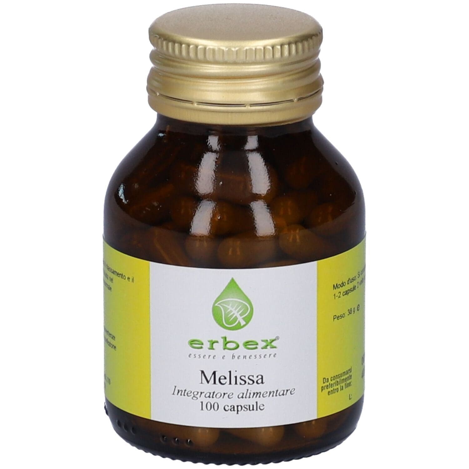 Melissa Erbex – 100 capsule da 380 mg