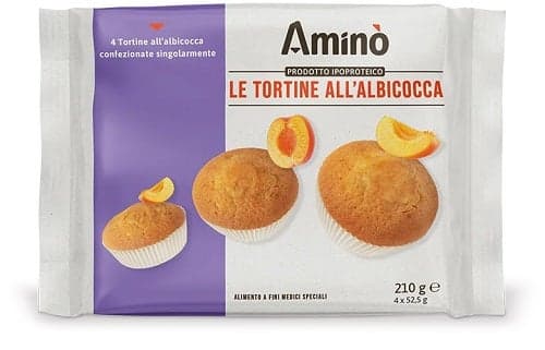 Amino' Le Tortine Albicocca – 4 pezzi