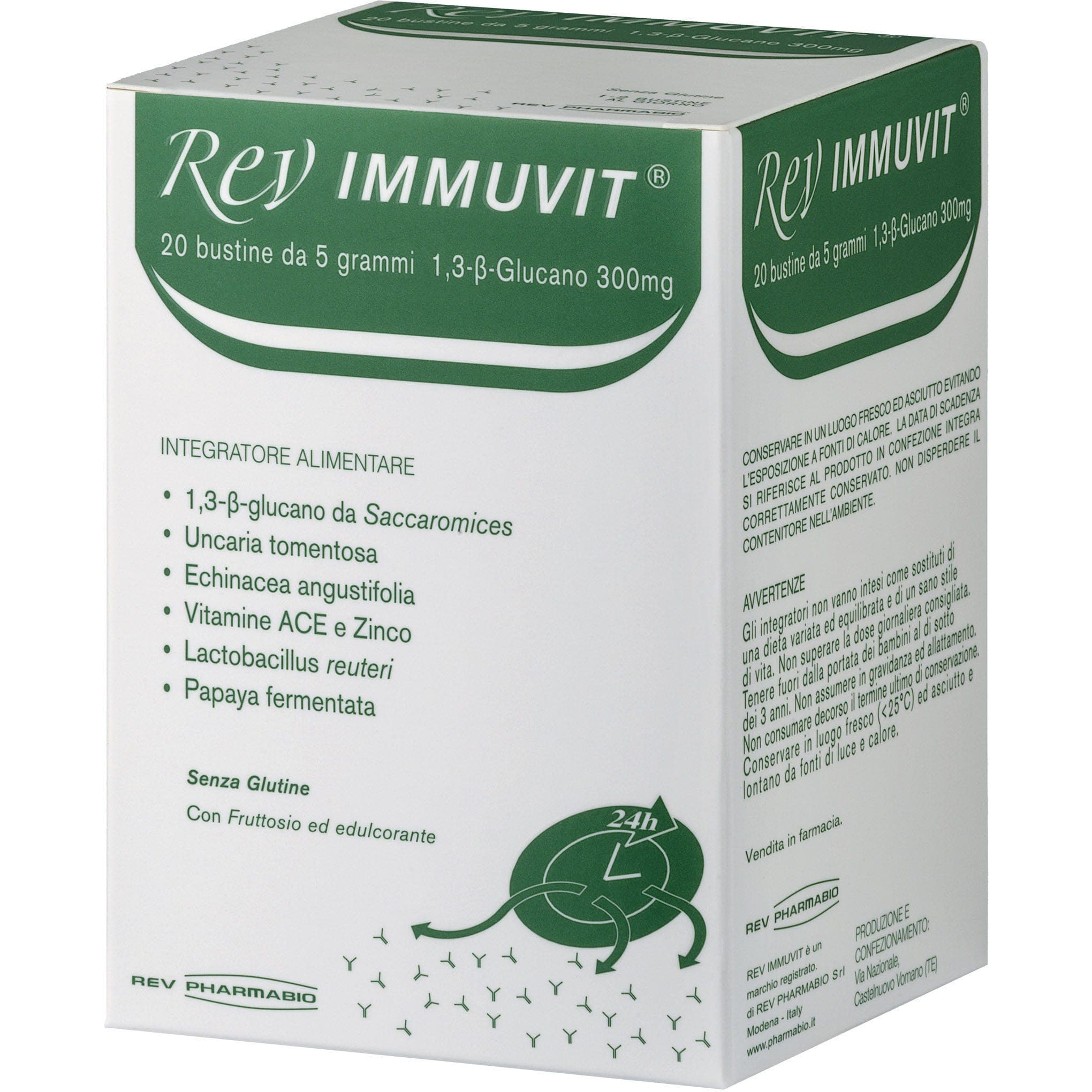 REV IMMUVIT INTEG 20 BUSTE