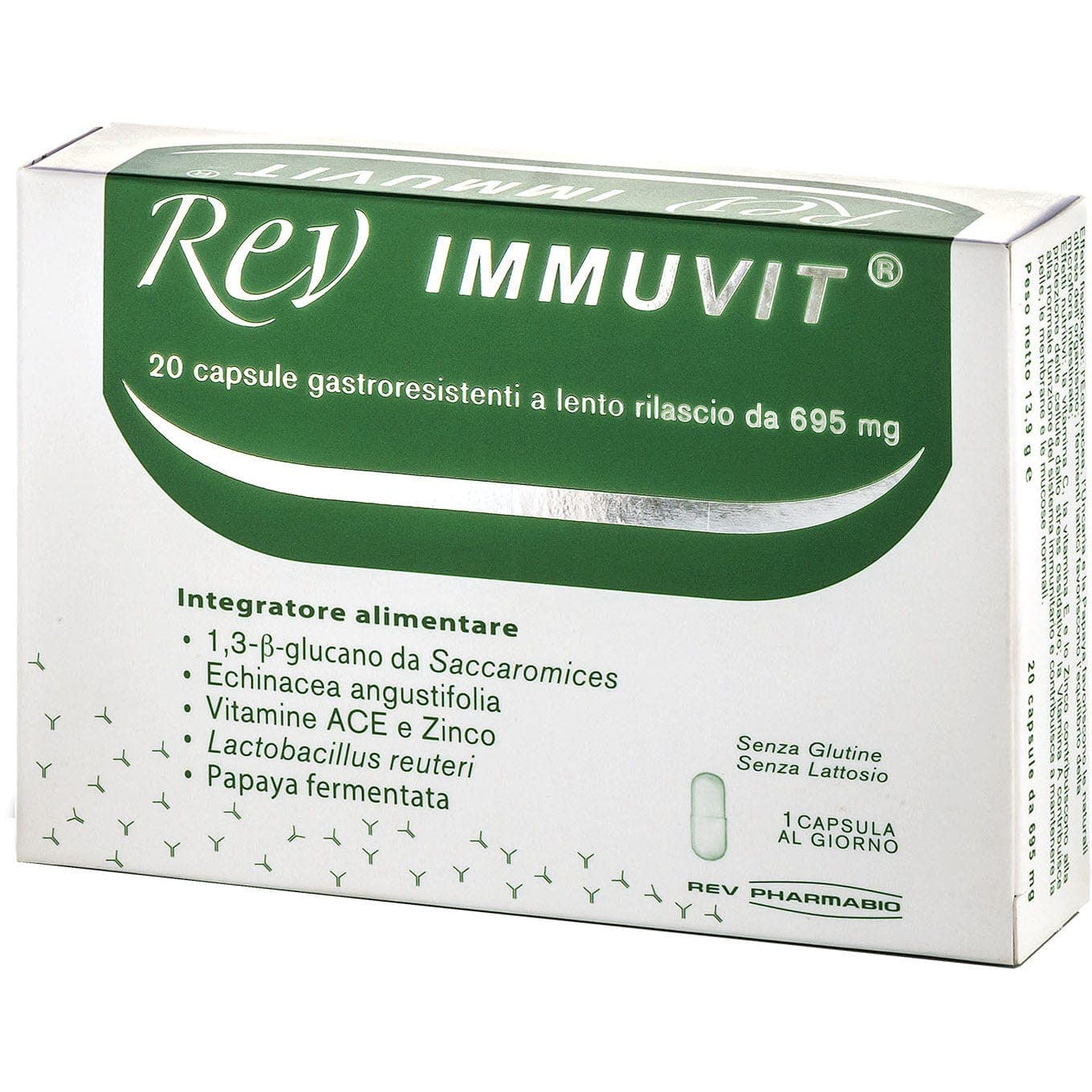 REV Immuvit Compresse – 20 pezzi da 17 g