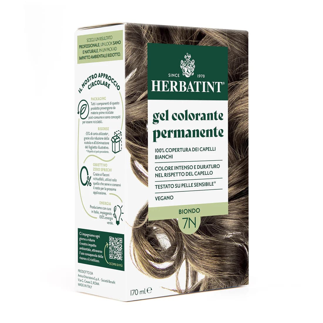 Herbatint 7N Biondo – 170 ml
