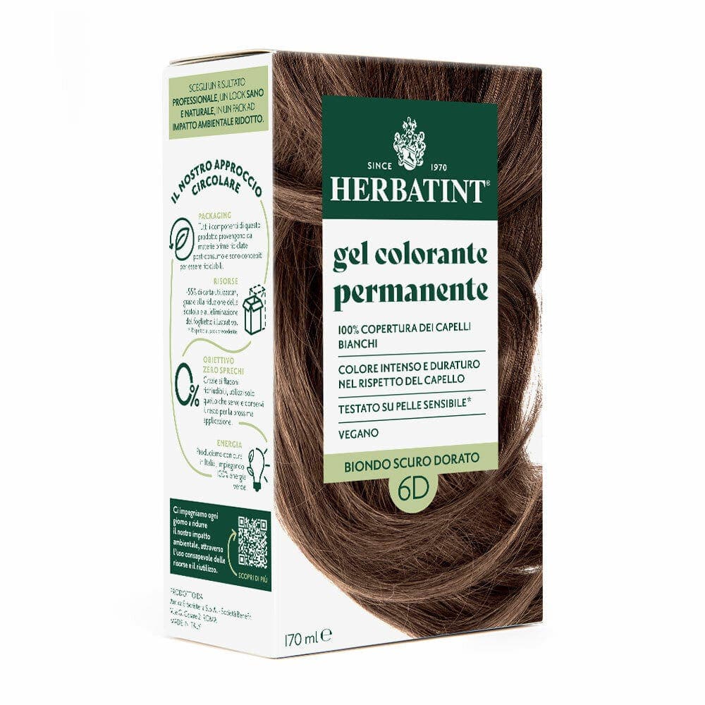 Herbatint 6D Biondo Scuro Dorato – 170 ml