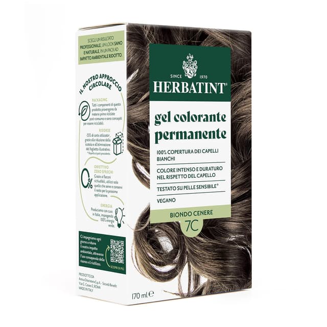 Herbatint 7C Biondo Cenere – 170 ml