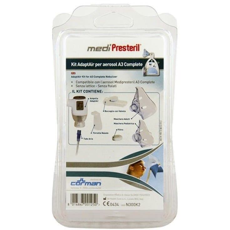 Medipresteril Zerstäuber-Set Adapter