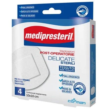 MEDIPRESTERIL POSTOP DEL 10X10