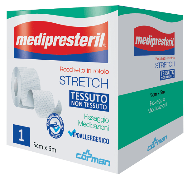 Medipresteril Rot Stretch – 5×500 cm Benda elastica
