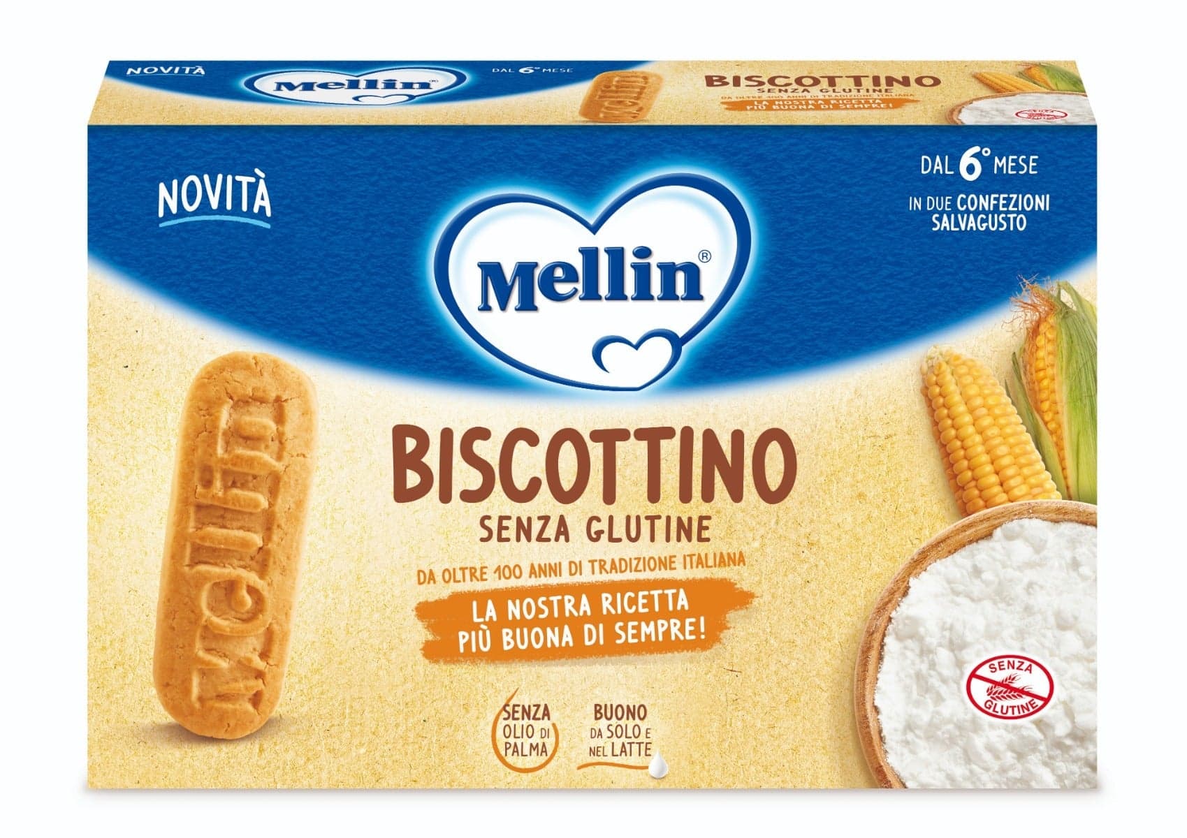 Mellin Biscottino – 500 g Biscotto