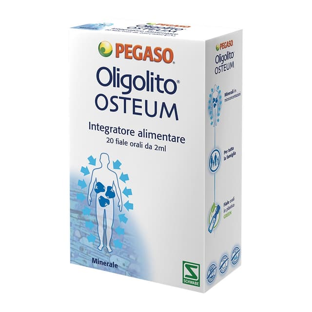 Oligolito Osteum Calcio + Magnesio – 20 fiale da 2 ml