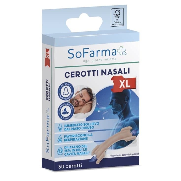 Cerotti Nasali XL – 30 pezzi