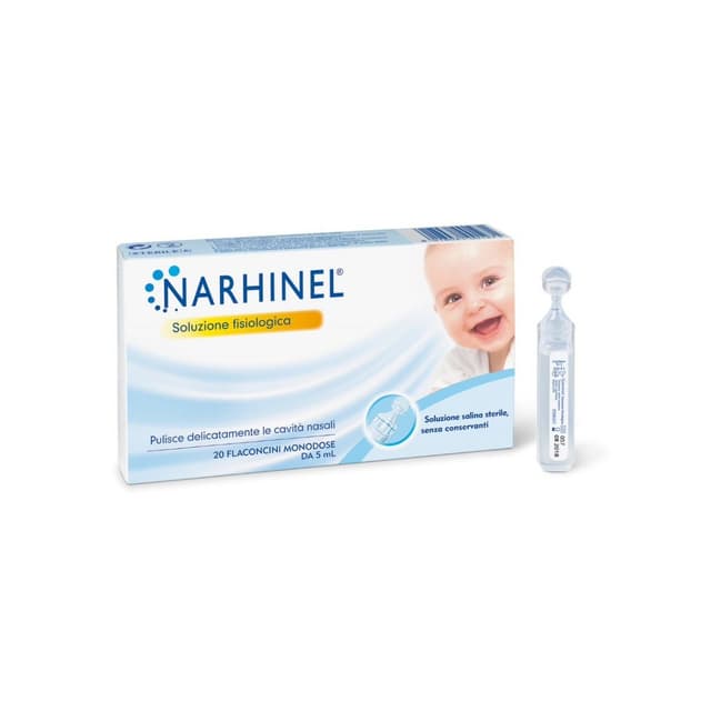Narhinel Soluzione Fisiologica – 20 fiale da 5 ml