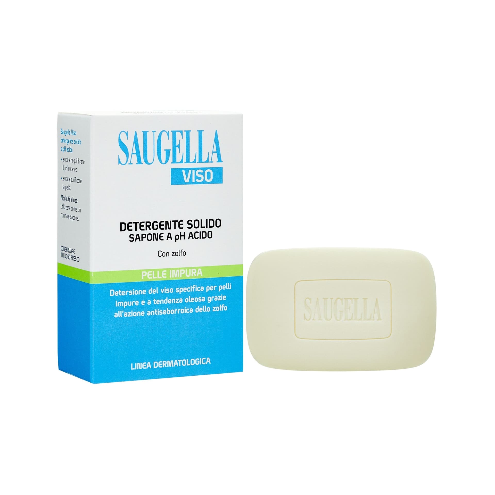 Saugella Sapone pH 4 Zolfo – Sapone intimo