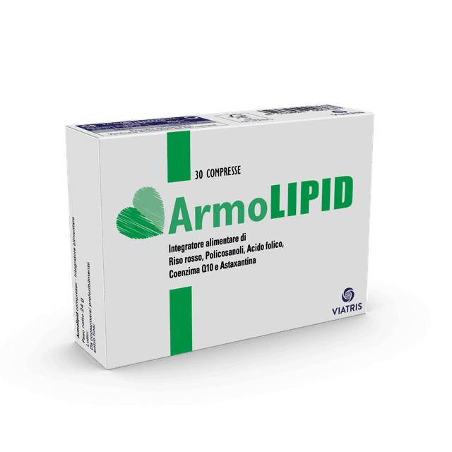 Armolipid Integ Riso rosso fermentato + Astaxantina – 30 compresse