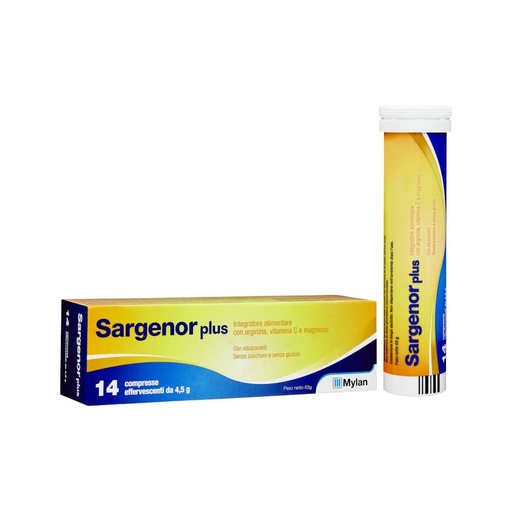 Sargenor-Plus Integ – 14 compresse effervescenti