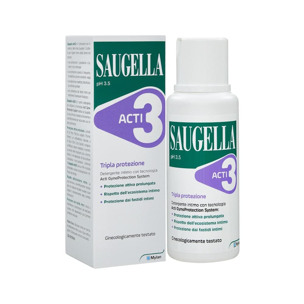 Saugella Acti3 Intimwaschmittel – 250 ml