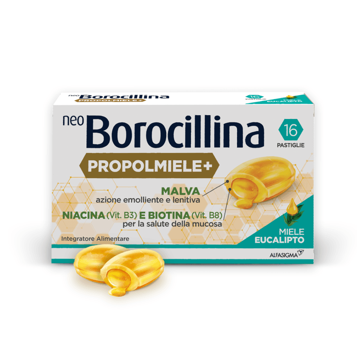 Neoborocillina Propolmiele + Eucalipto – Pastiglie