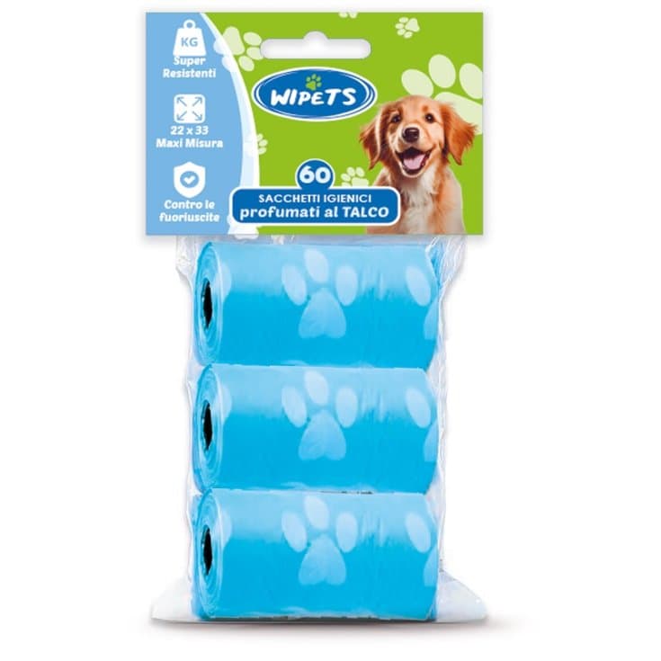 WIPETS Salviette igieniche – 60 pezzi