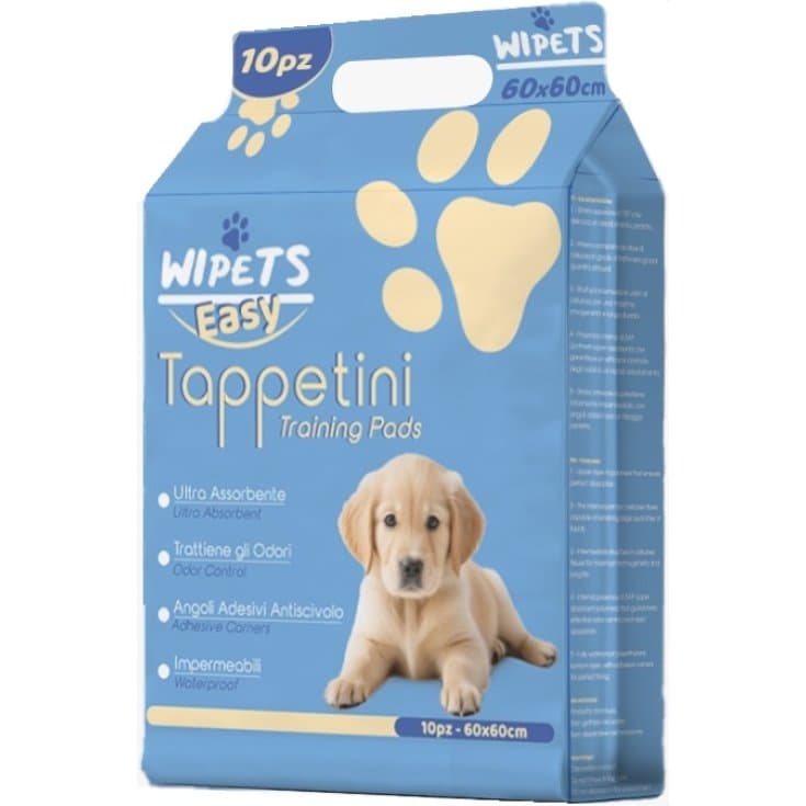 Wipets Wickelunterlagen – 10er Pack 60×60 cm