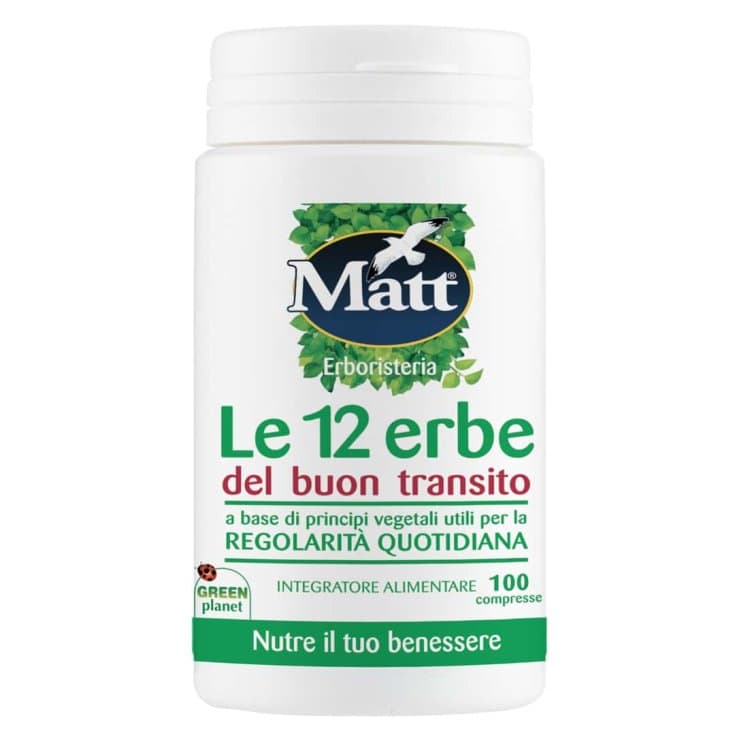 Matt Le 12 Erbe – 100 compresse