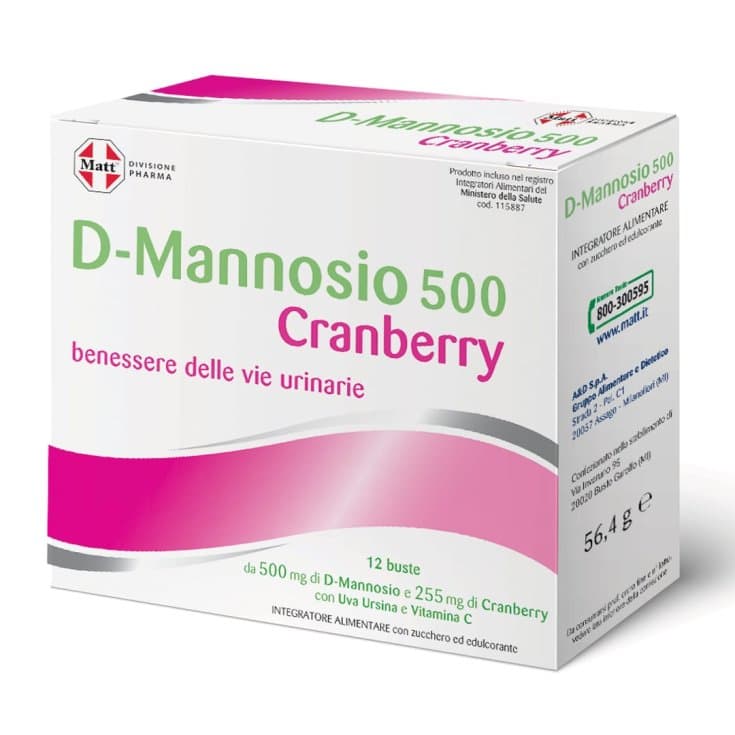 Matt Pharma D-Mannose – 12 bustine