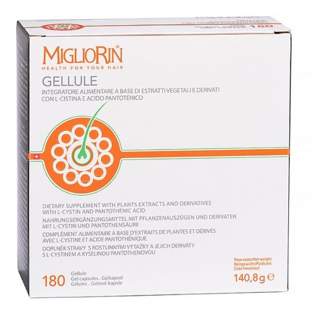 Migliorin Sanotint L-metionina + Vitamina B5 – 180 capsule