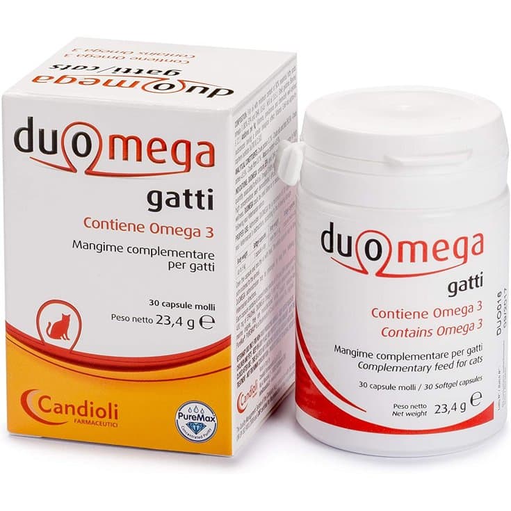 Duomega Gatti – 30 Kapseln für Katzen