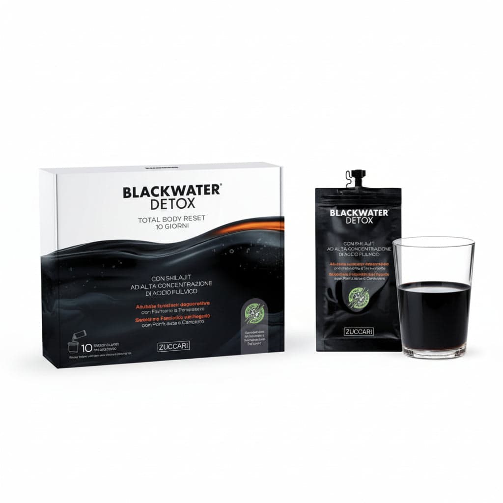 Black Water Detox – 10 bustine da 20 ml