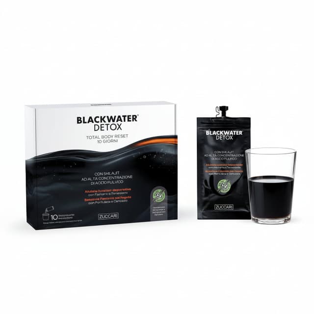 Black Water Detox – 10 bustine da 20 ml