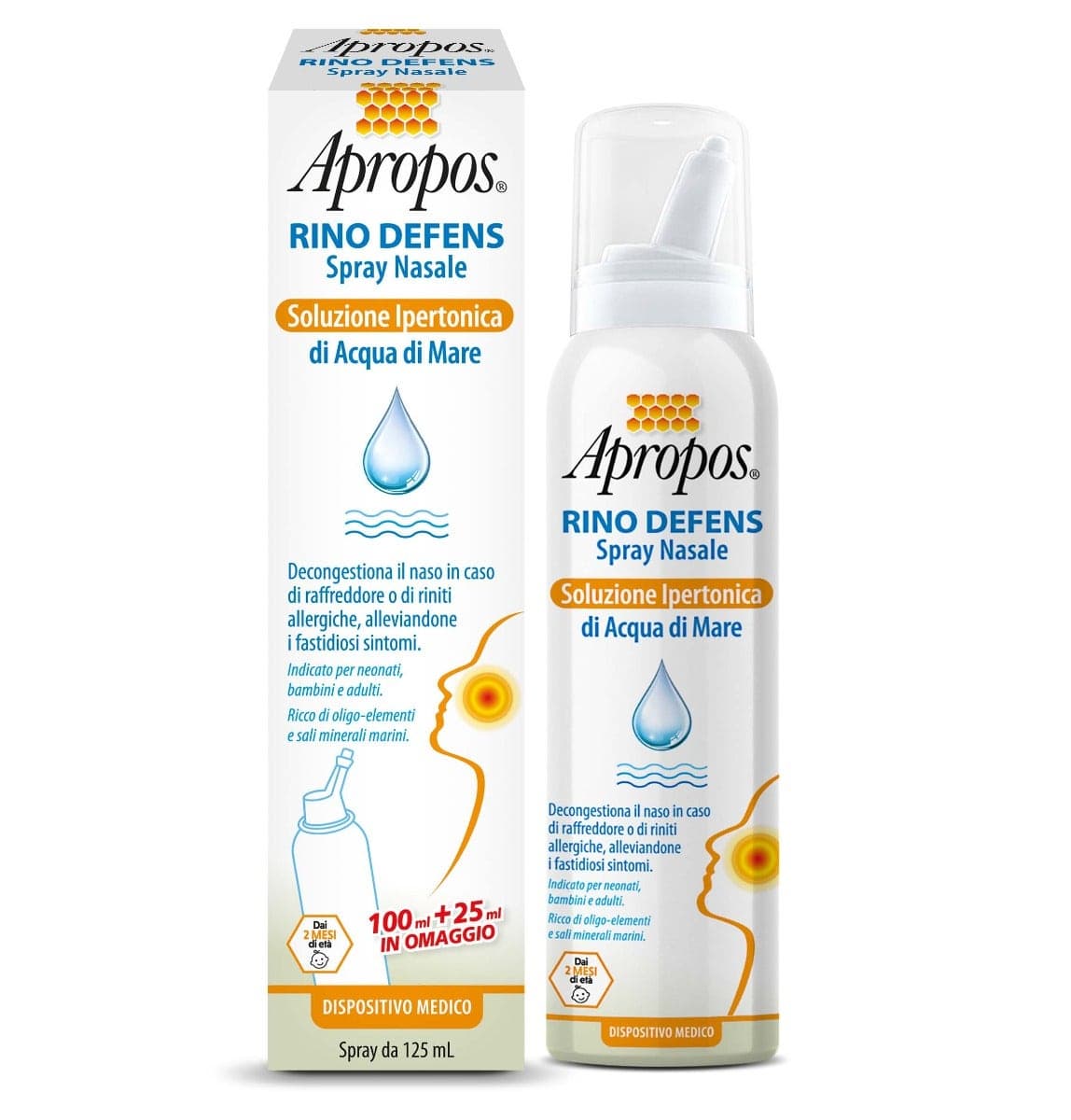 Rino Defens – Soluzione Ipertonica 125 ml