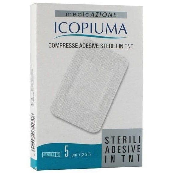Compresse Adesive TNT 7,5×5 cm – 5 pezzi
